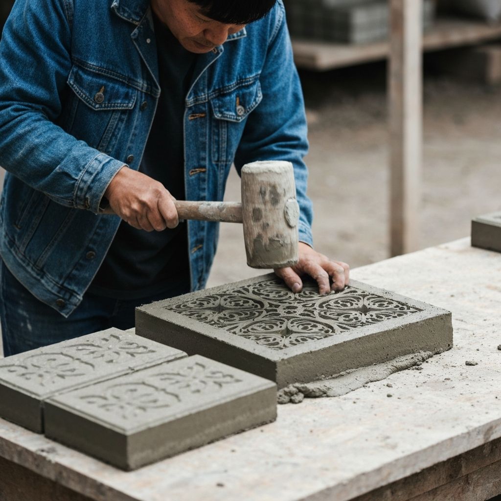 DIY Cement Pavers